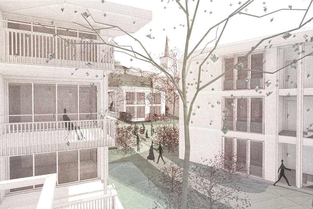 Digitaler Studienauftrag (BIM) «Bühlmatte» in Grosshöchstetten<!-- END mediadir_inputfield_139 -->